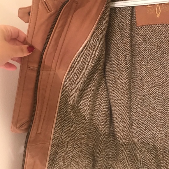 Leather biker Jacket - Mackage Brand- $1090+ tax selling for 275 - Picture 6 of 9